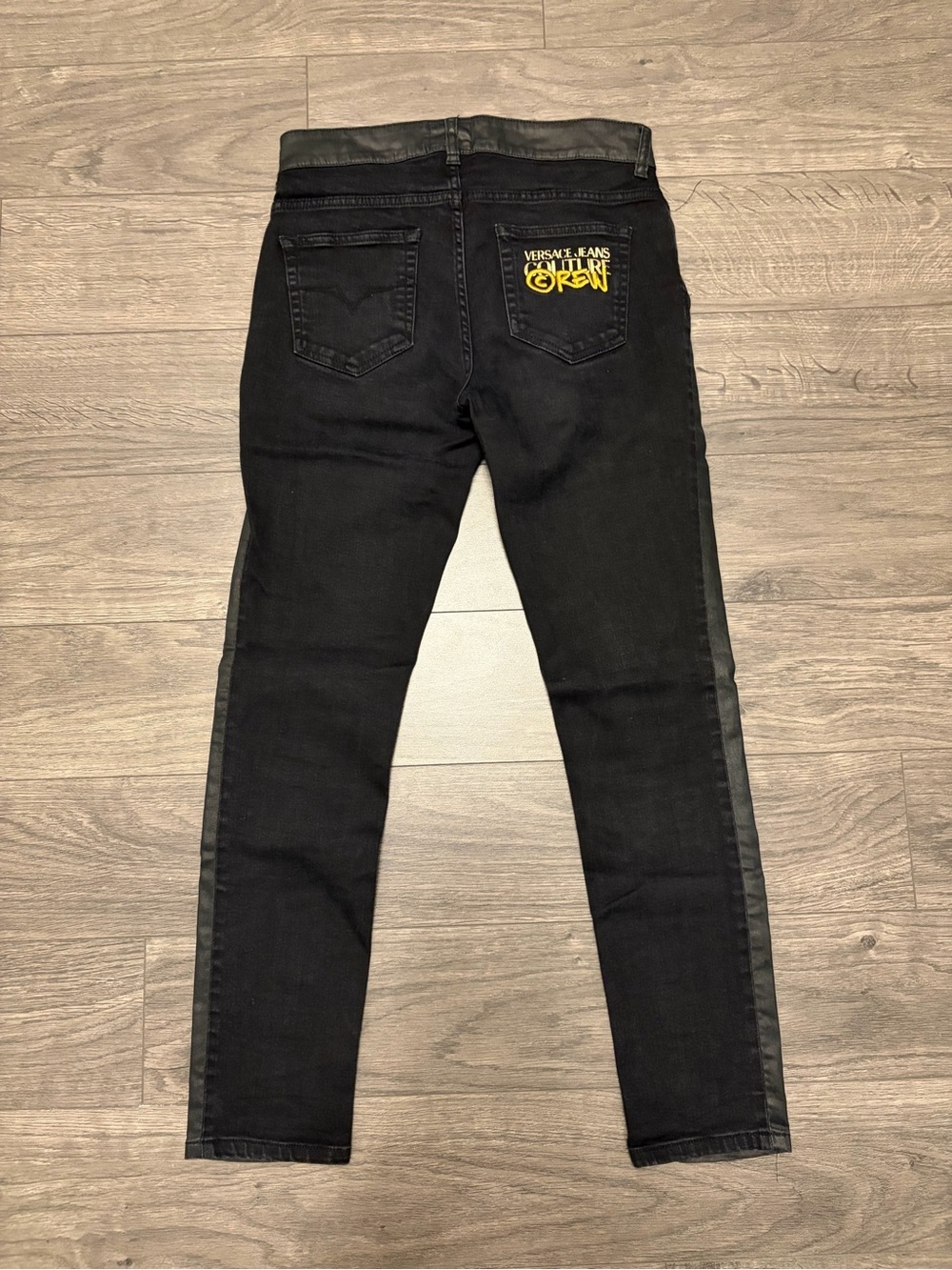 Versace black skinny Denim Jeans